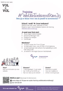 Flyer training #WelkeToekomstKiesJij